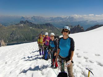 På vei opp mot Marmolada